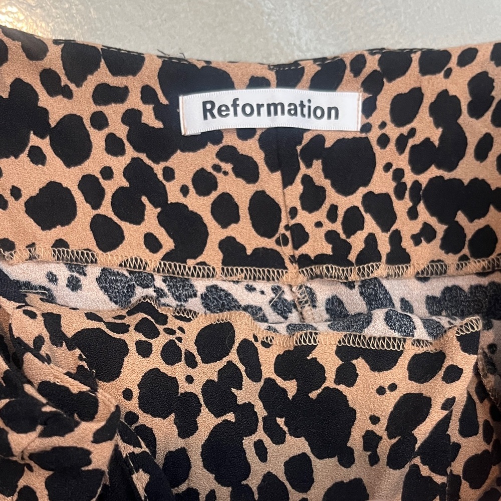 Leopard Print Spaghetti Strap Dress - Picture 3 of 4